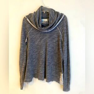 Free People Beach Funnel Neck Top